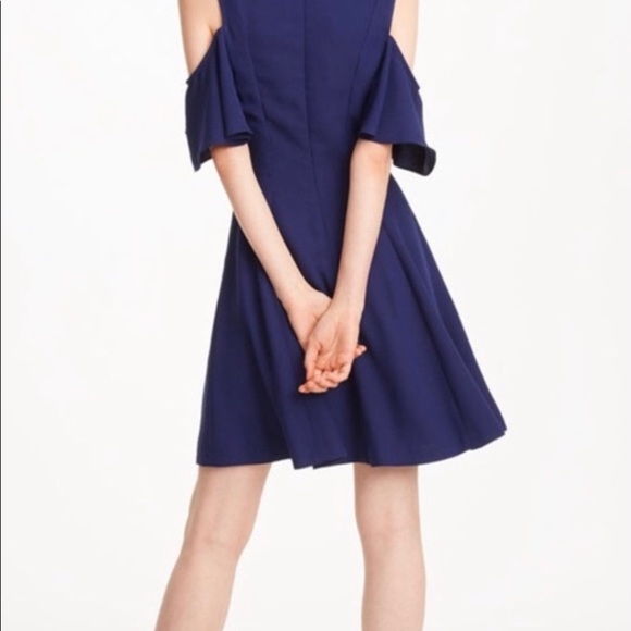 Club Monaco Pernille Cold Shoulder Dress US4 - Picture 2 of 6